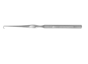Lahey Hook/Retractor, 4 3/4" (12.1 Cm), 1 Sharp Prong, 3.0 Mm Hook Diameter